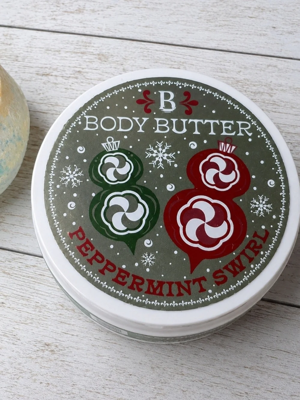 Bundle Disney Parks Christmas Basin Peppermint Swirl Body Butter 4oz New Steamer